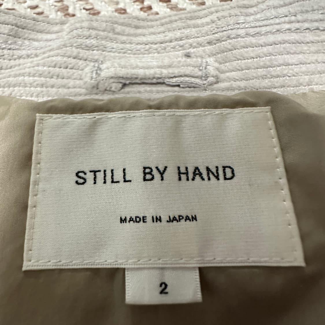 STILL BY HAND japan made corduroy jacket 상품이미지3