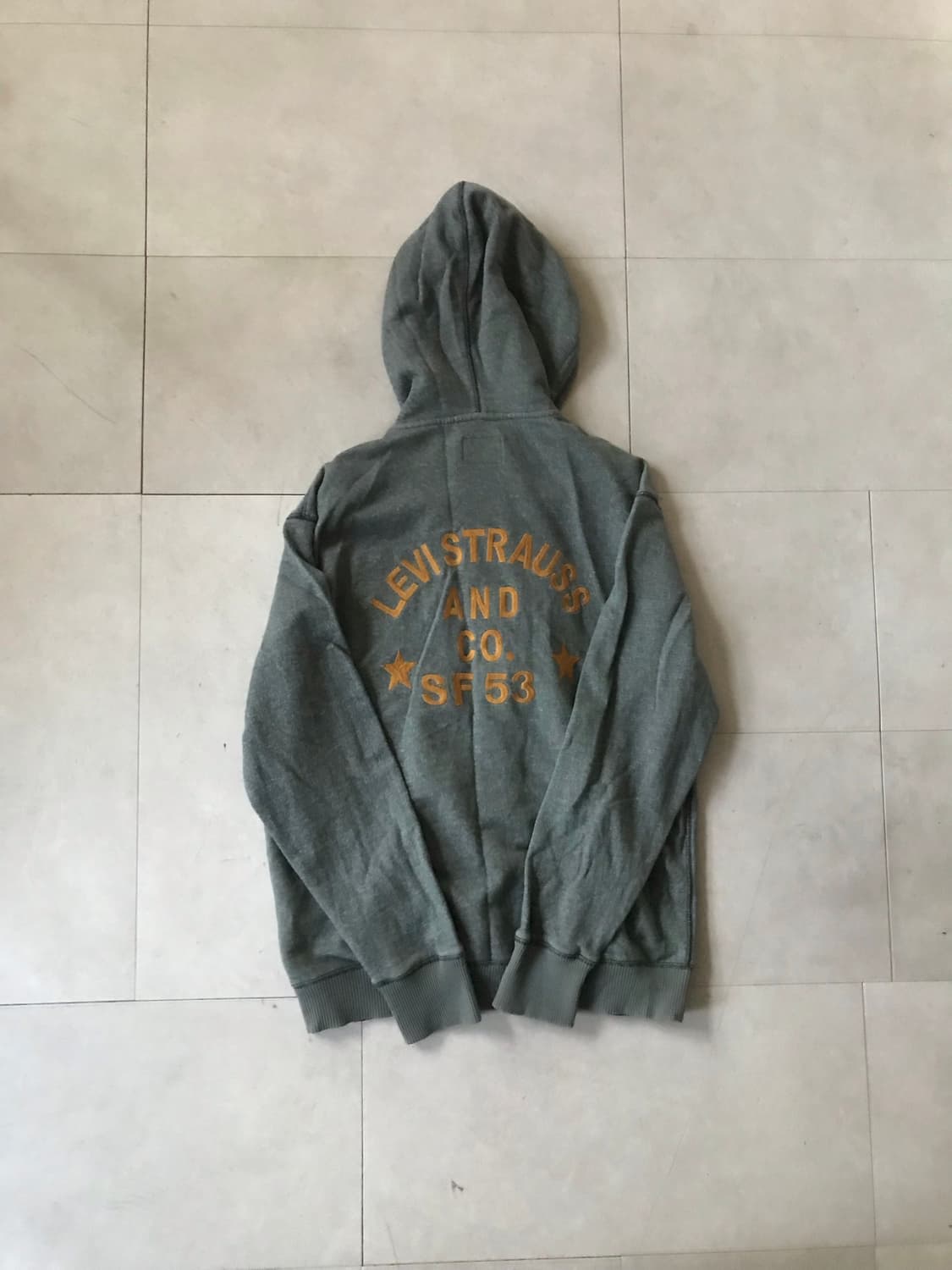 리바이스 카키 스타 후드집업 상품이미지7