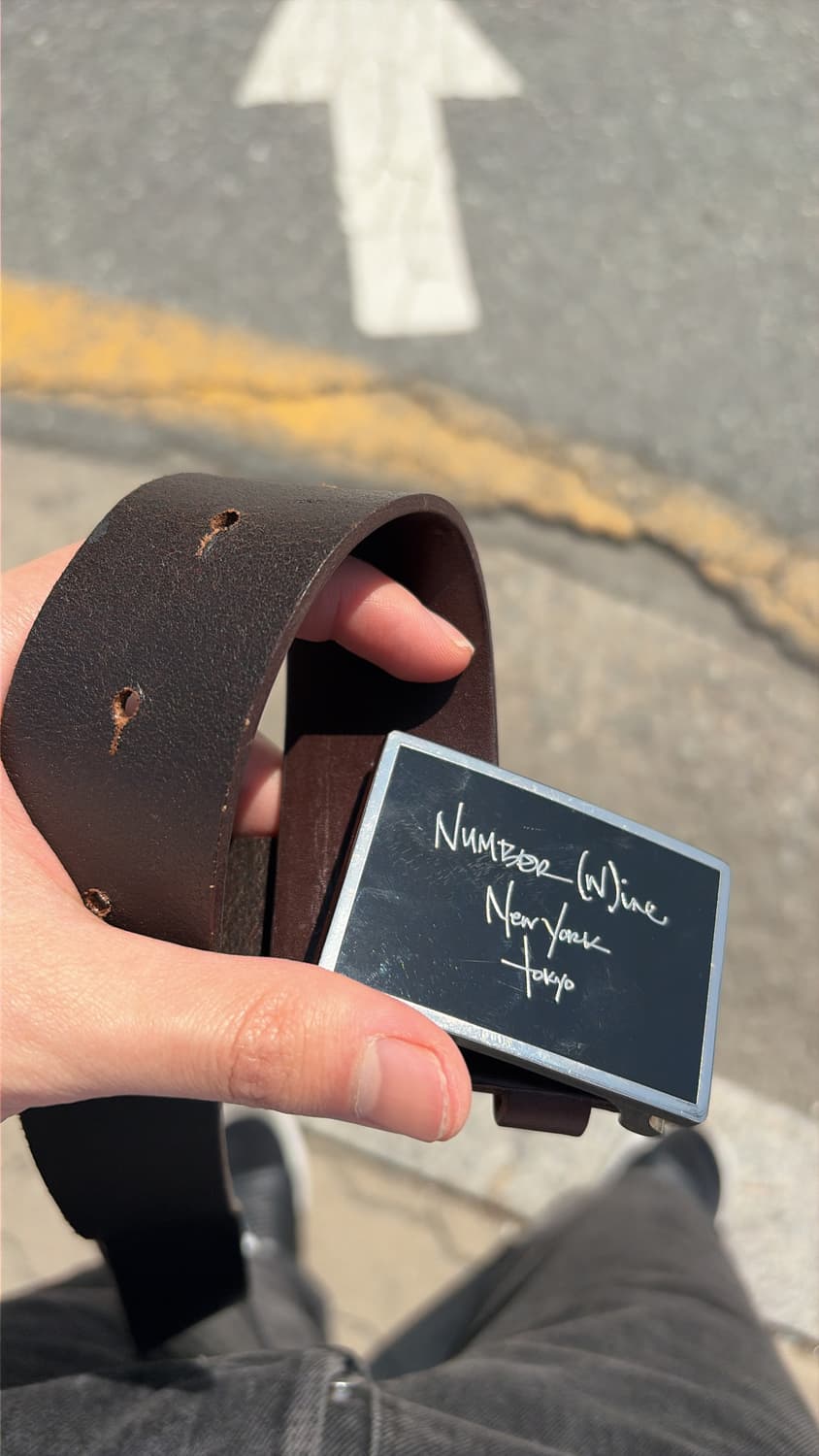 Number (N)nie belt 상품이미지1