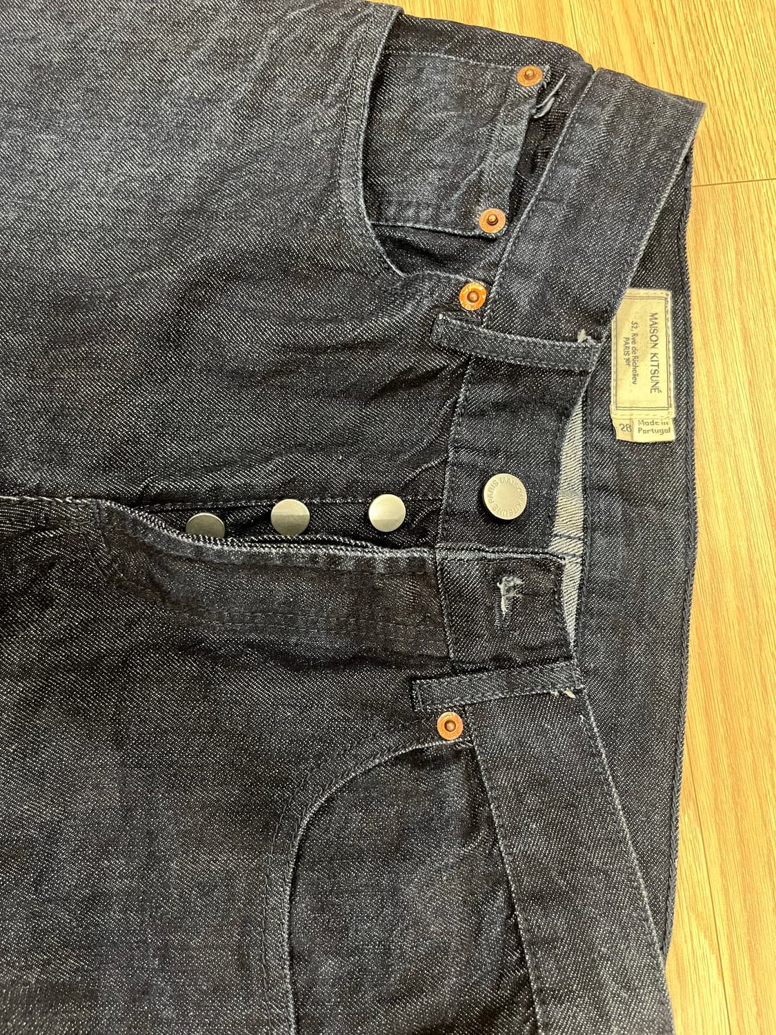 메종키츠네 데님 남자 28  상품이미지2