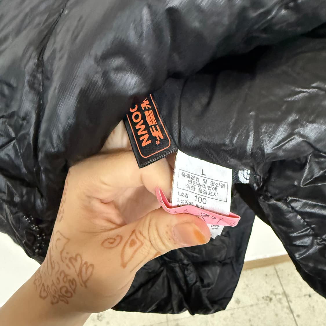 노스페이스 써밋 패딩L 상품이미지4