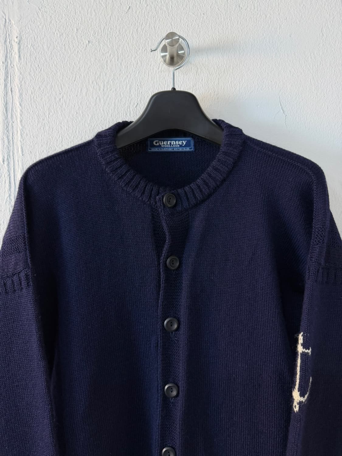 건지 울른스 피셔맨 홀가먼트 가디건  상품이미지3