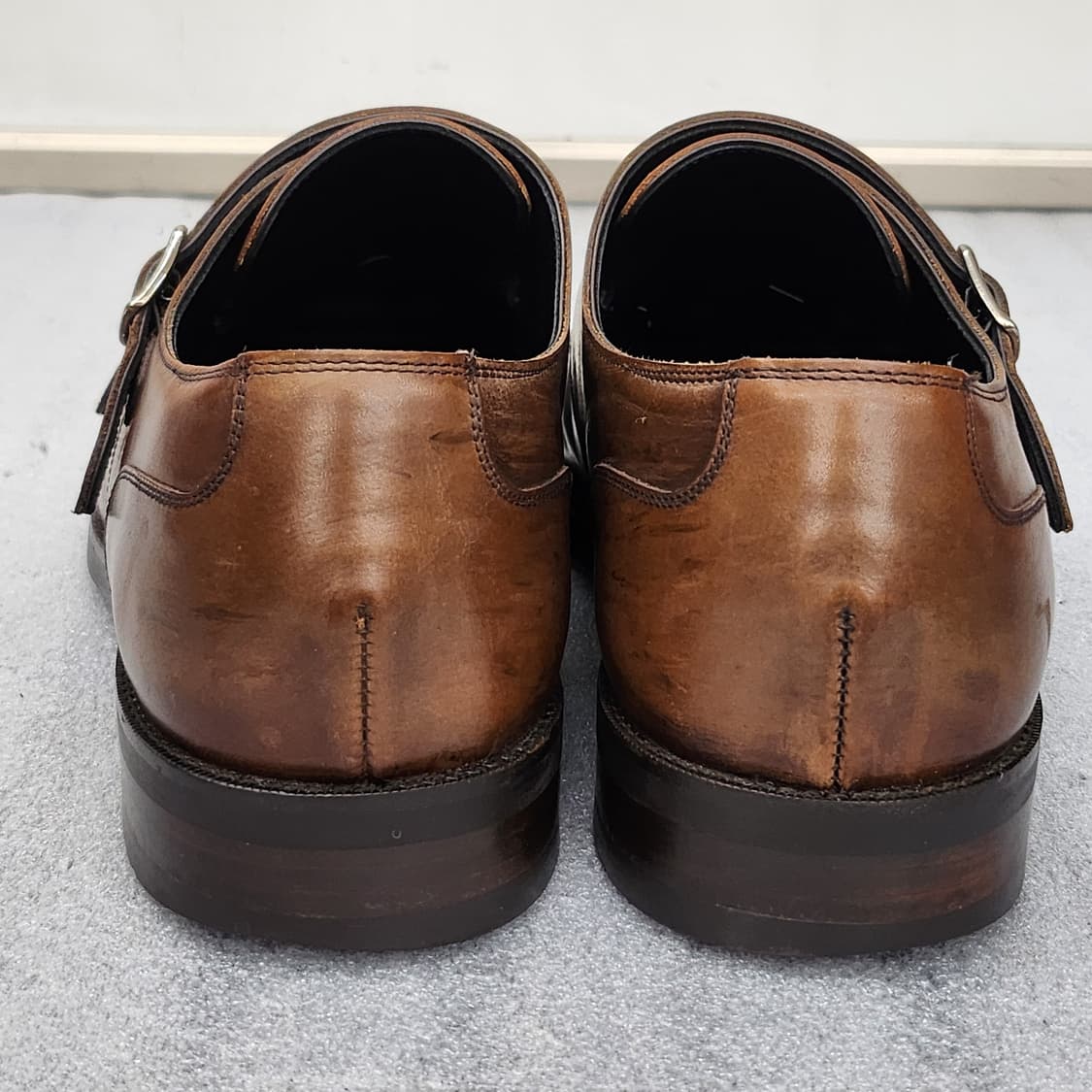 상태좋은 금강 헤리티지 리갈 남성 더블 몽크 스트랩 구두 상품이미지4