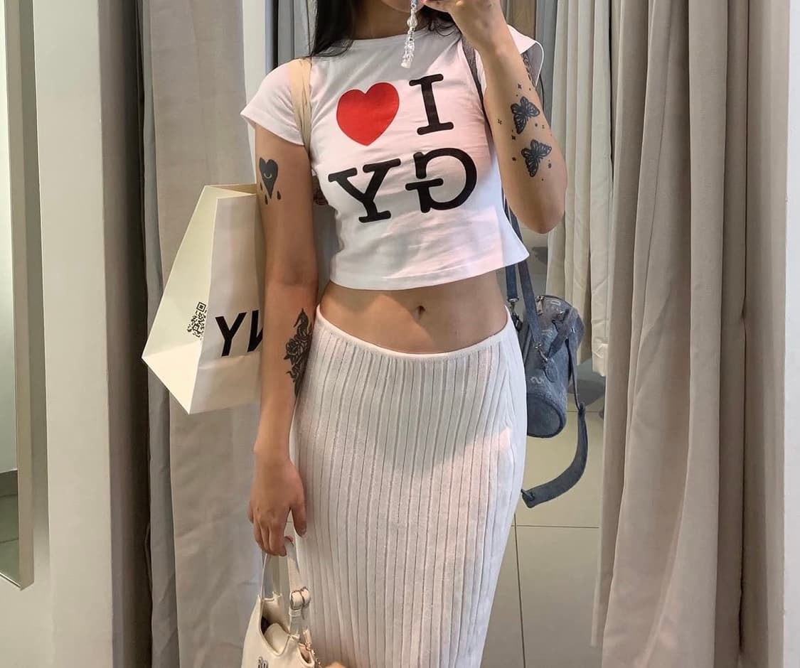 (반택포) 글로니 I ♥ GY 반팔티 상품이미지1