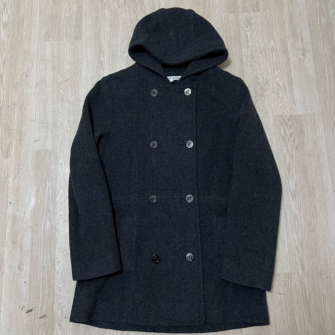 제이슨콜 남성 클래식 모직 후드 더플코트 S/90  상품이미지1