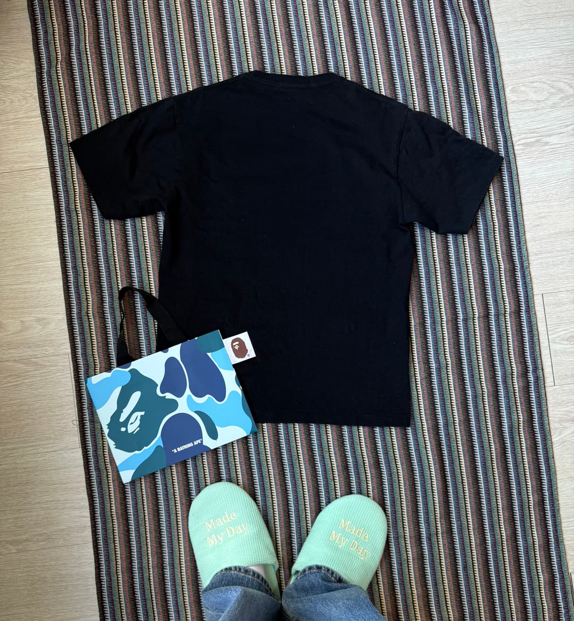 베이프 빅로고 반팔 티셔츠 상품이미지2