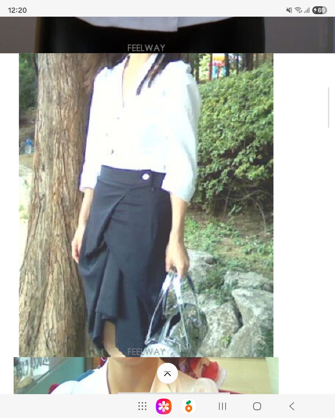 백화점구입 비비안웨스트우드 블라우스  상품이미지3
