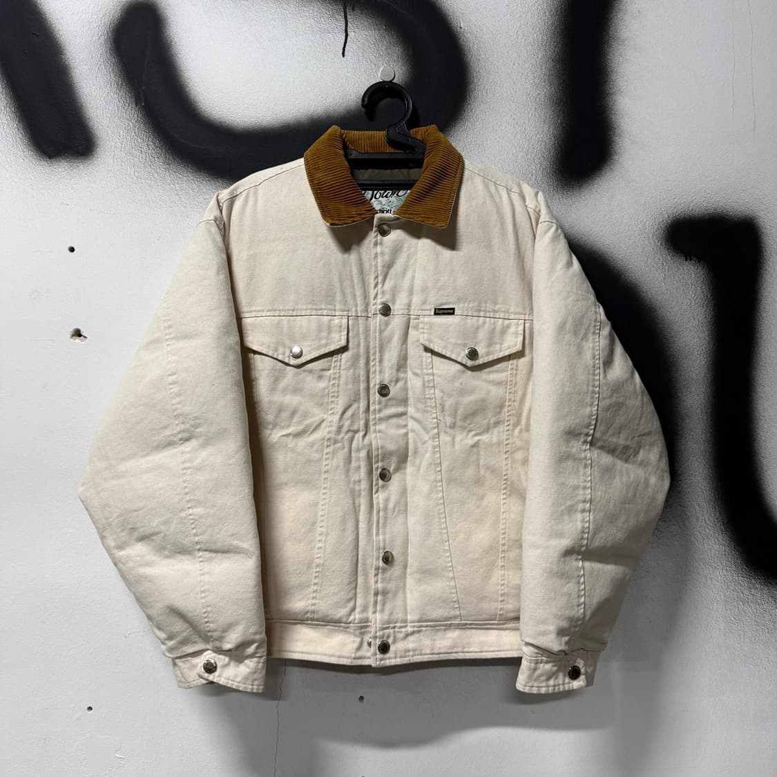 FW22 슈프림 x 쇼트 캔버스 덕 다운 트러커 자켓 상품이미지2