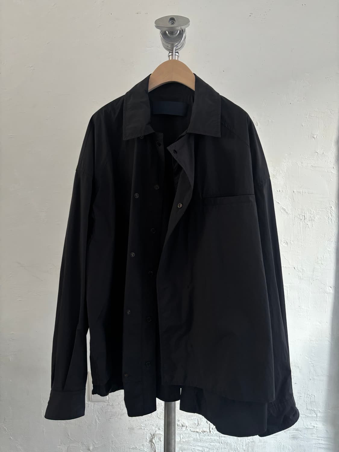 Juun.J 준지 23FW 나일론 레이어드 셔츠 자켓 상품이미지5