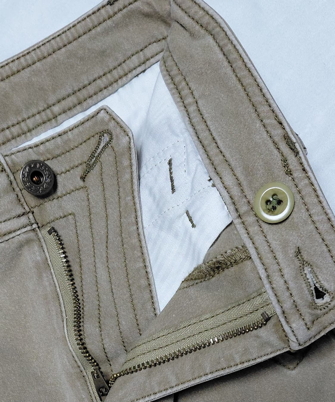 랄프로렌 우먼즈 지퍼 디테일 슬림 카고 팬츠 (사이즈 6 / 165) 상품이미지6