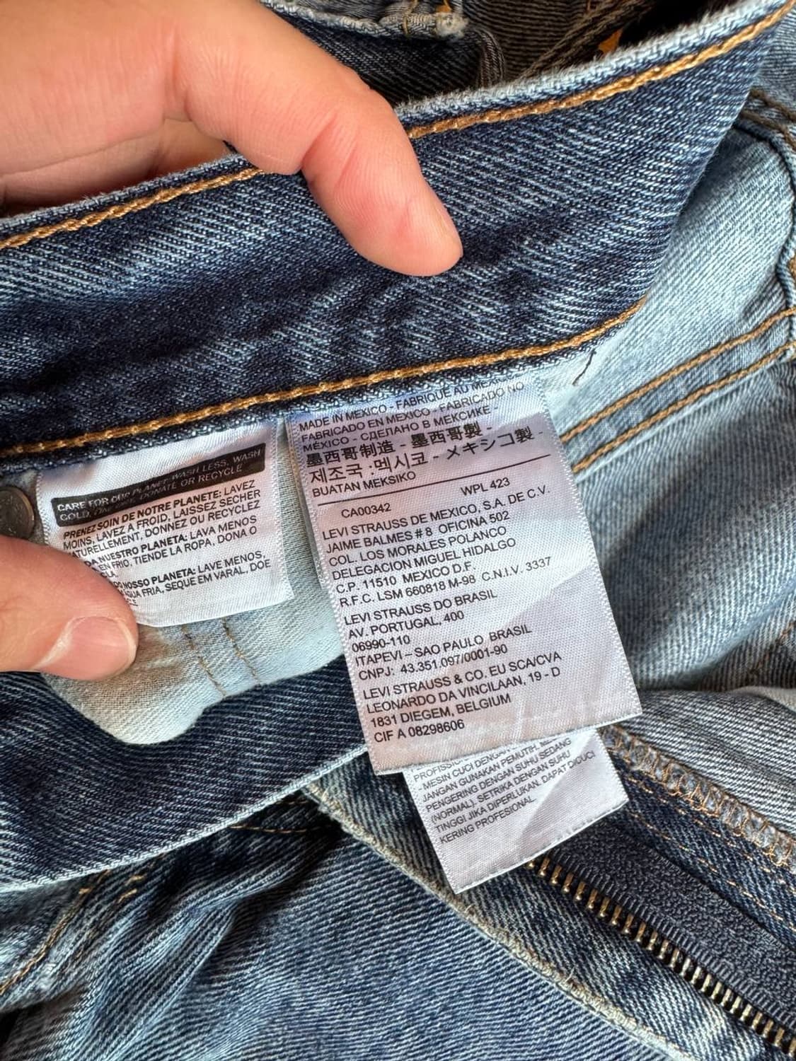 Levis 505 indigo jeans (31) a.34 상품이미지5