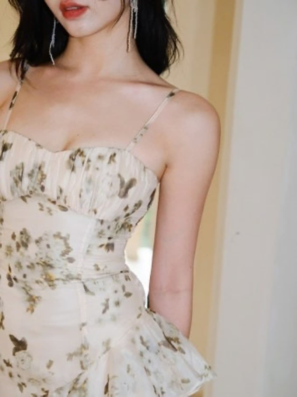 신스덴 플로리앙 티어트 롱원피스S 상품이미지2