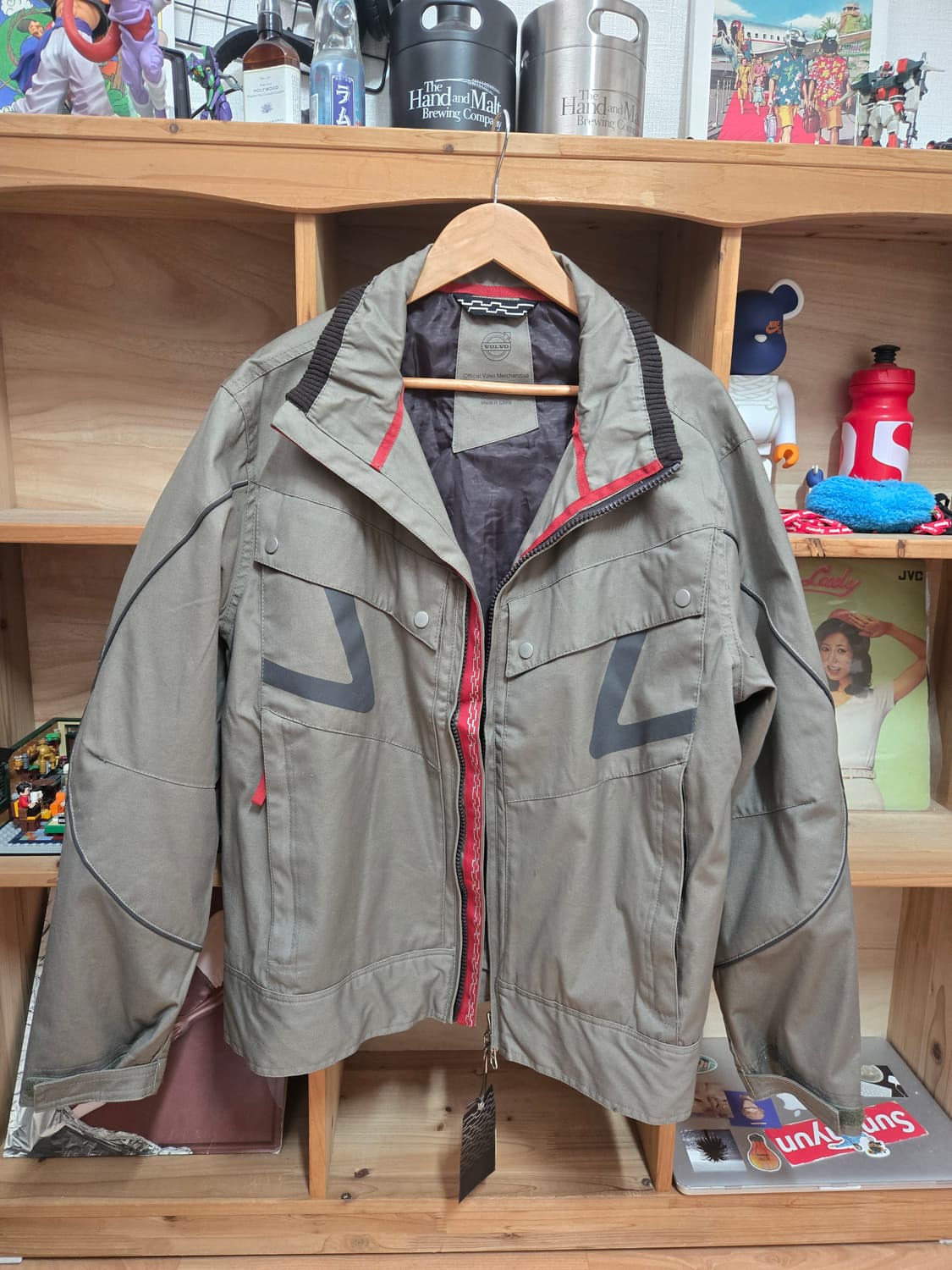 볼보 드라이버 자켓 공식 굿즈 새상품 상품이미지1