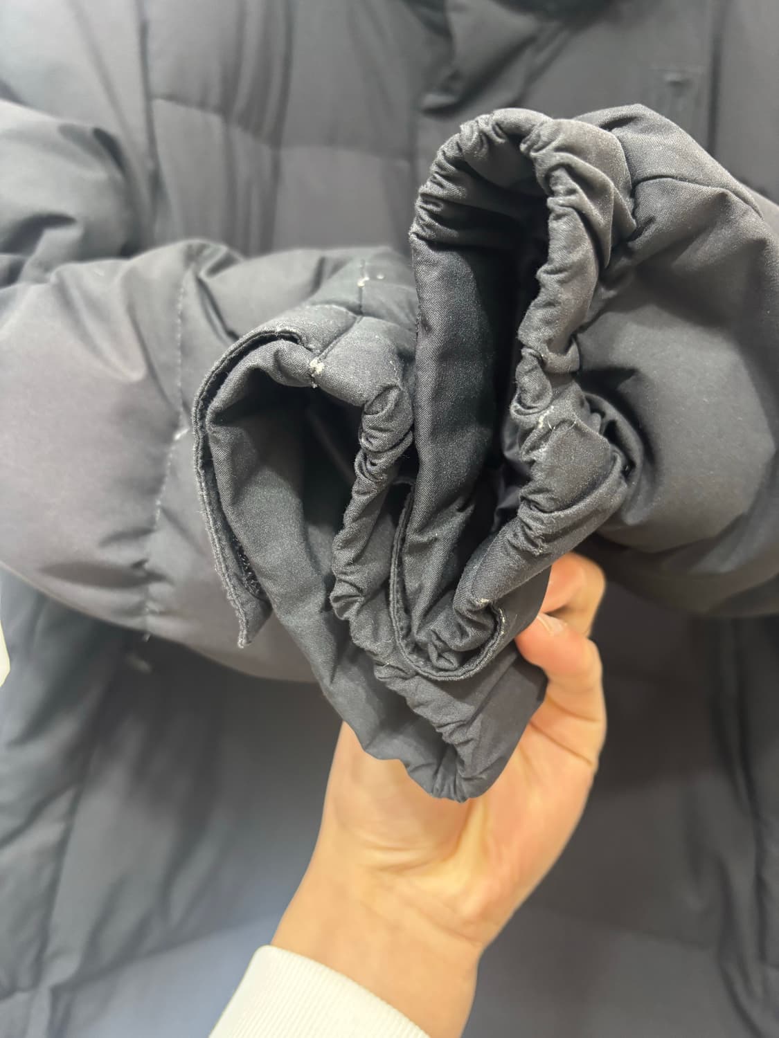 블랙야크 구스다운 롱패딩 블랙 110사이즈 상품이미지6