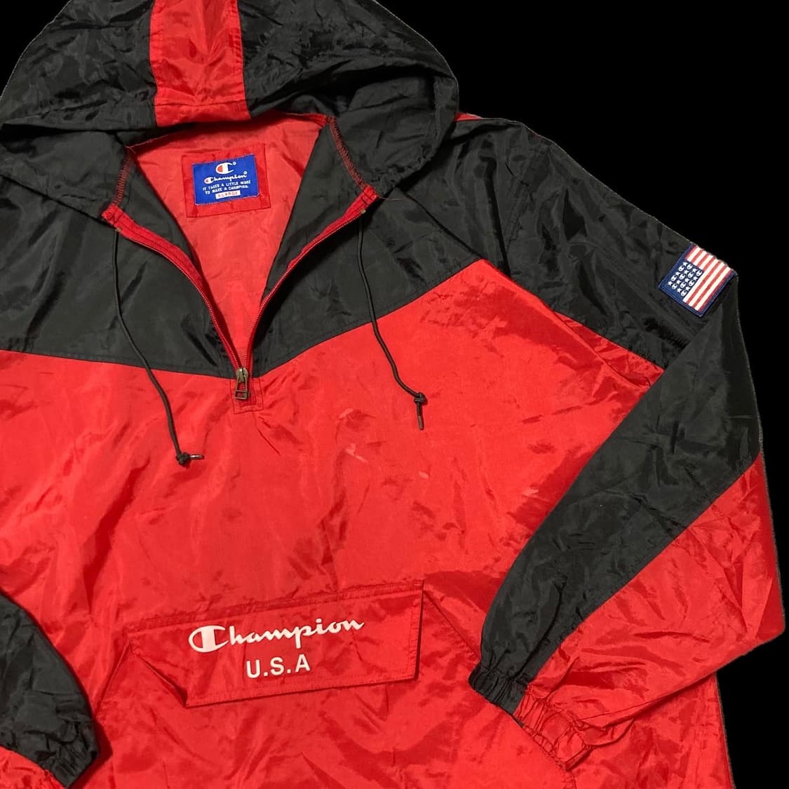 CHAMPION USA 챔피온 빈티지 아노락 바람막이 상품이미지4