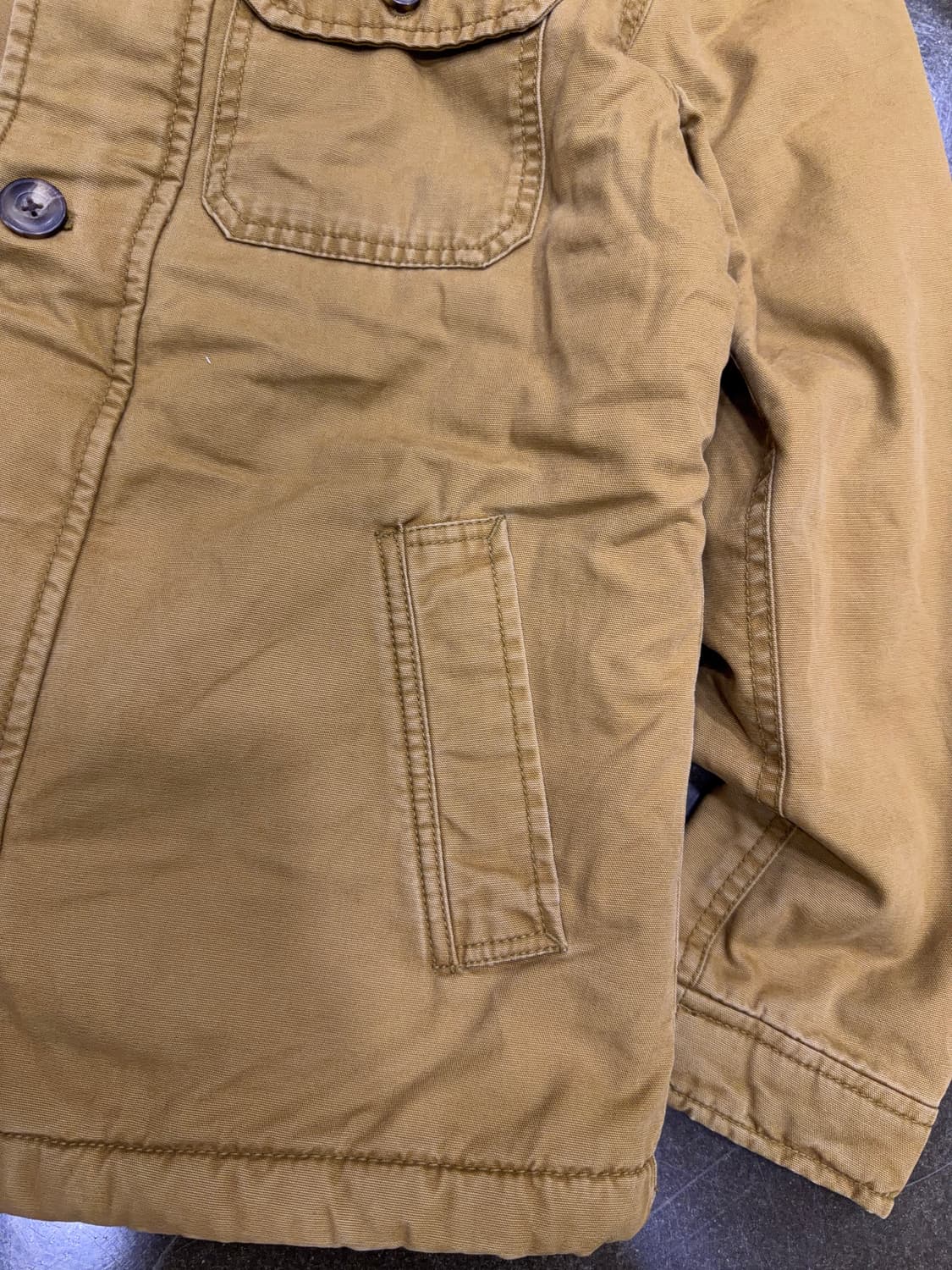 GAP 갭 쉐르파 워크 원포켓 덱자켓 XS 상품이미지5