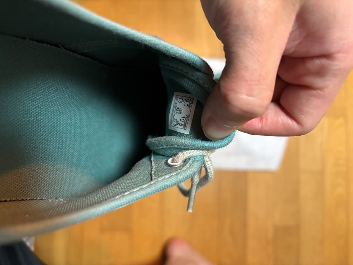 반스 어센틱 민트색 270 상품이미지6