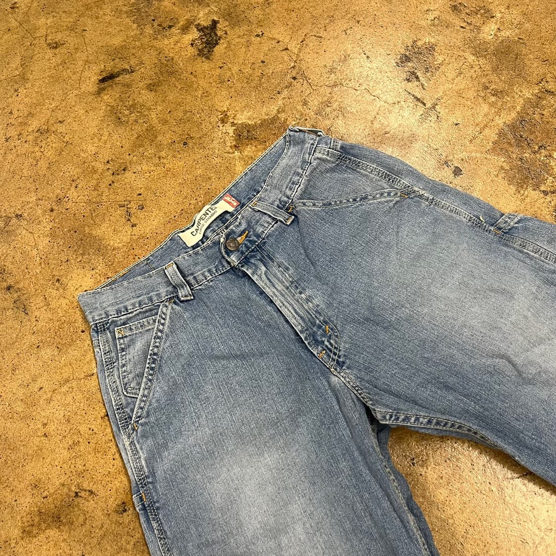 [정품] 리바이스 루즈핏 워싱 데님 청바지 b14 상품이미지1