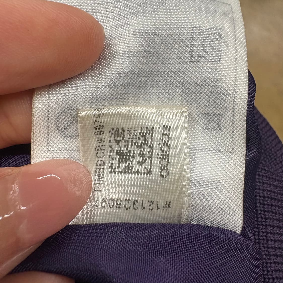 [정품/2xl] 아디다스 바시티 봄버 자켓 퍼플 b18 상품이미지8