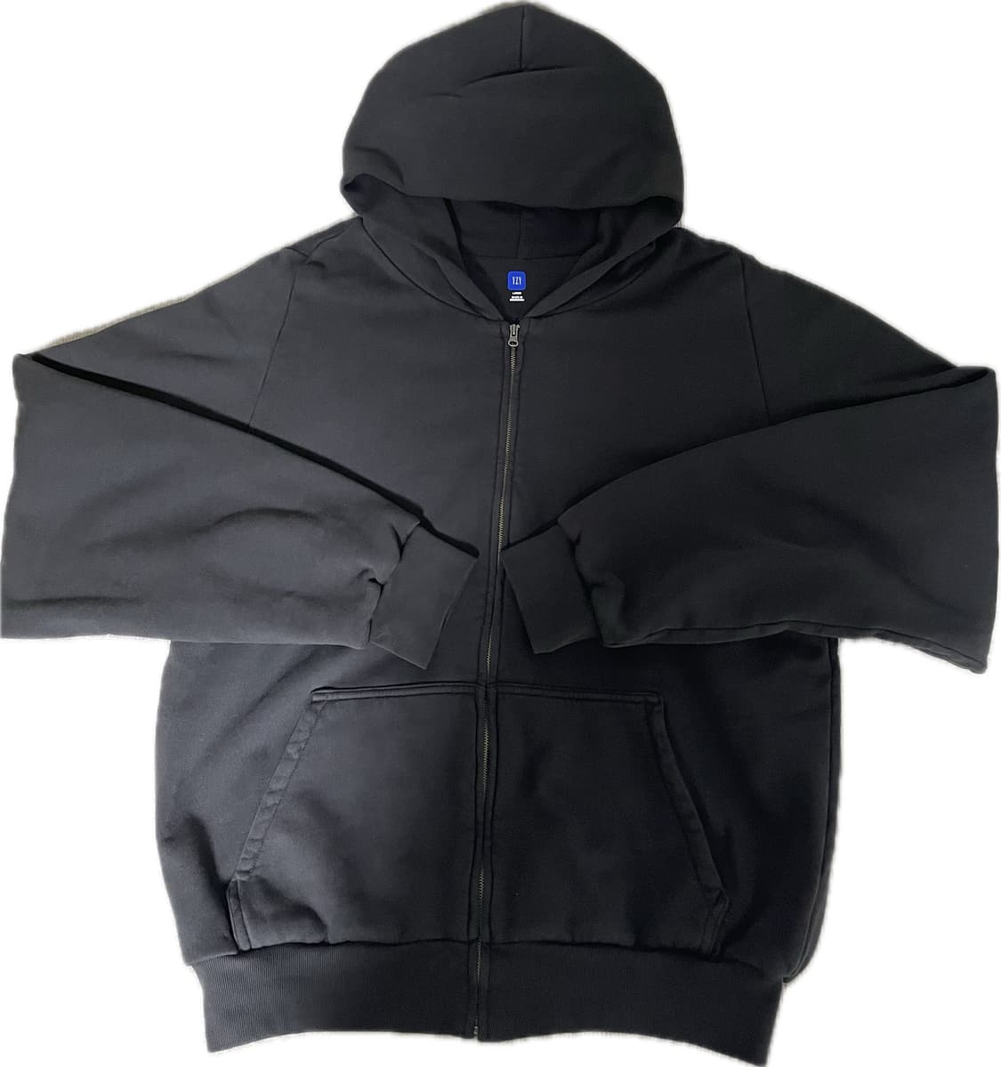 Yeezy gap hoodie zip-up black 상품이미지1