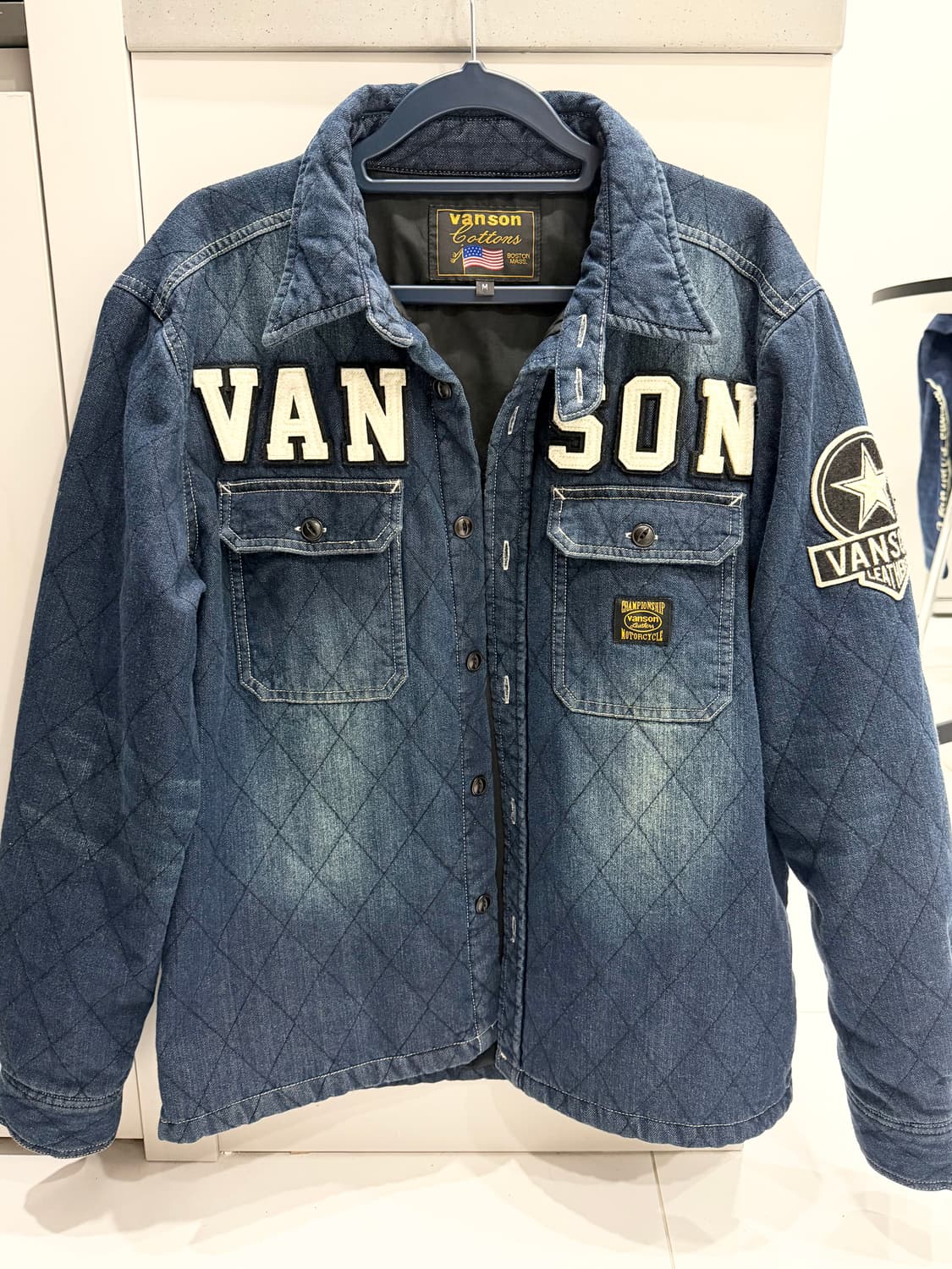 VANSON 벤슨 데님 자켓 상품이미지1