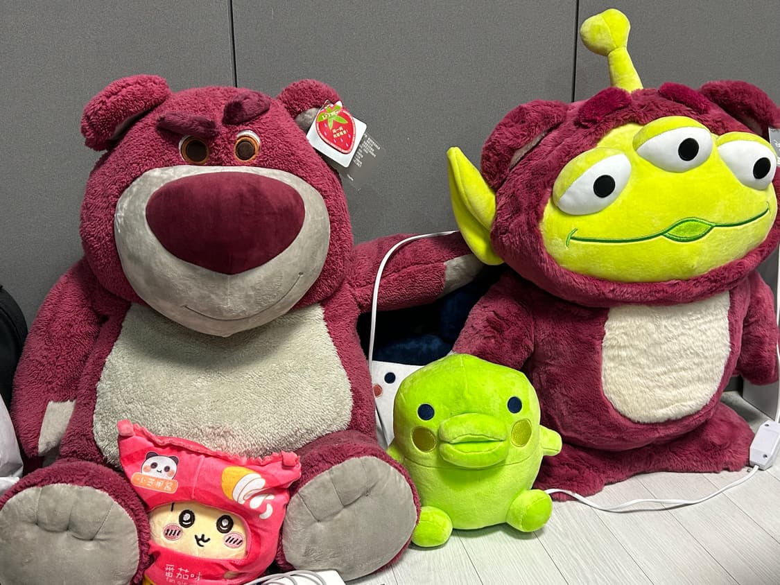 상해 디즈니랜드 랏소 , 랏소알린 대형인형 💟 상품이미지3