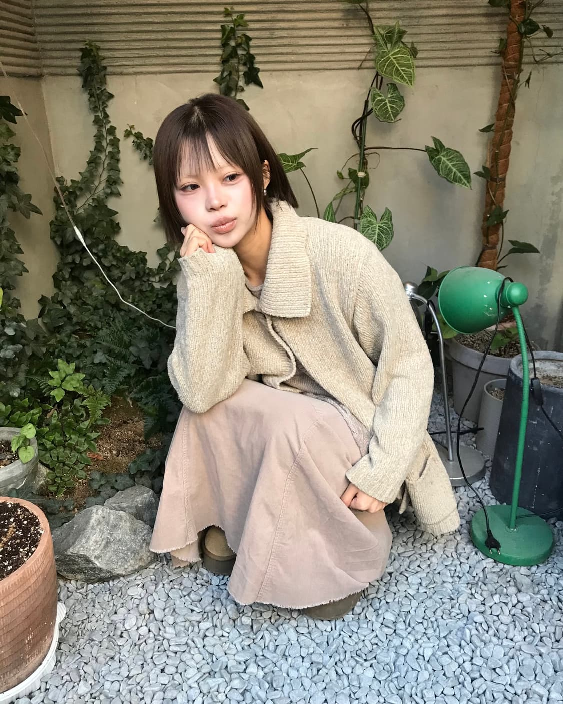 💭크림 동화 코디 세트 💭 상품이미지1