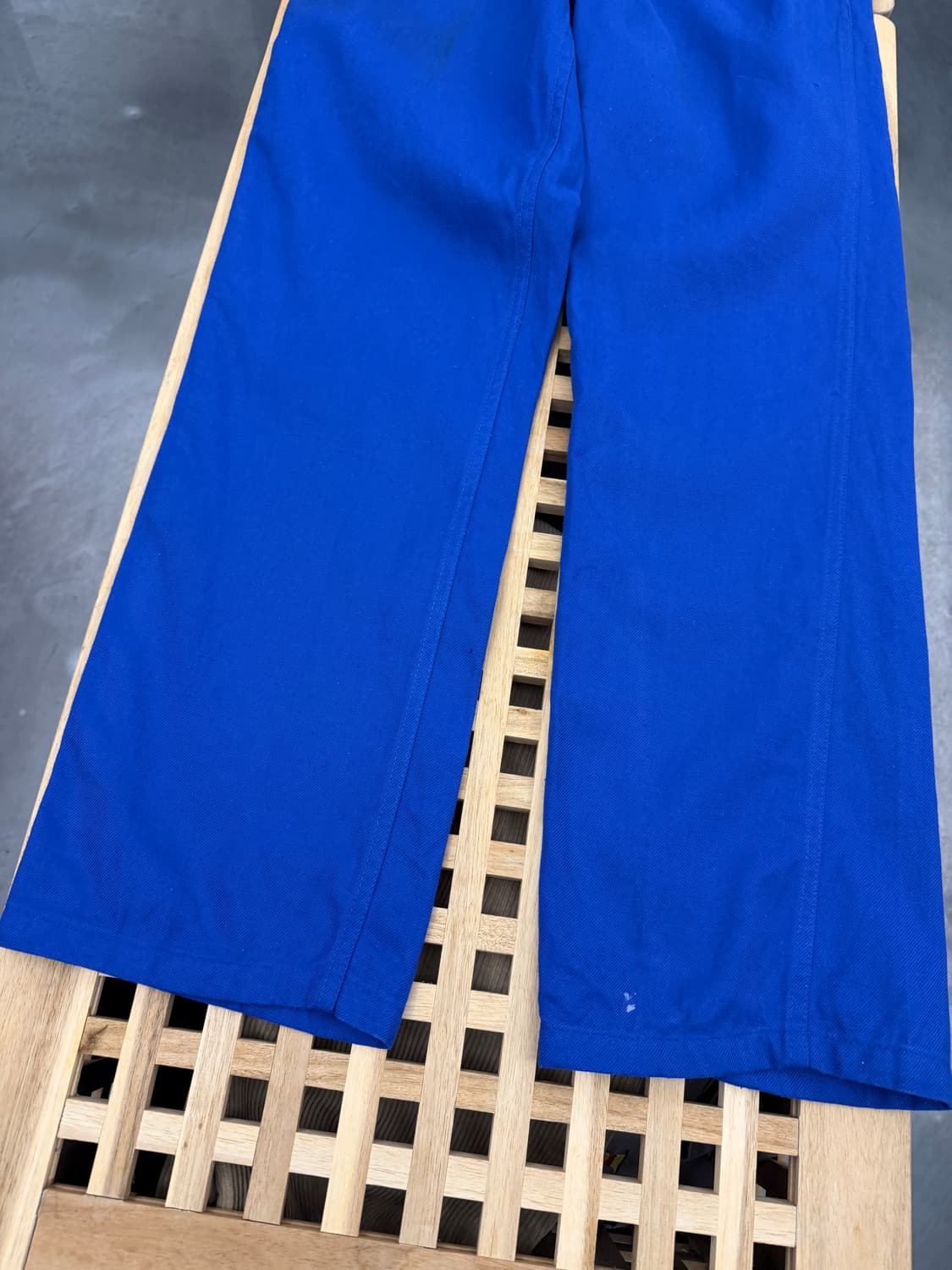 OLD VINTAGE WASHED BLUE FRENCH 프렌치워크팬츠 상품이미지6