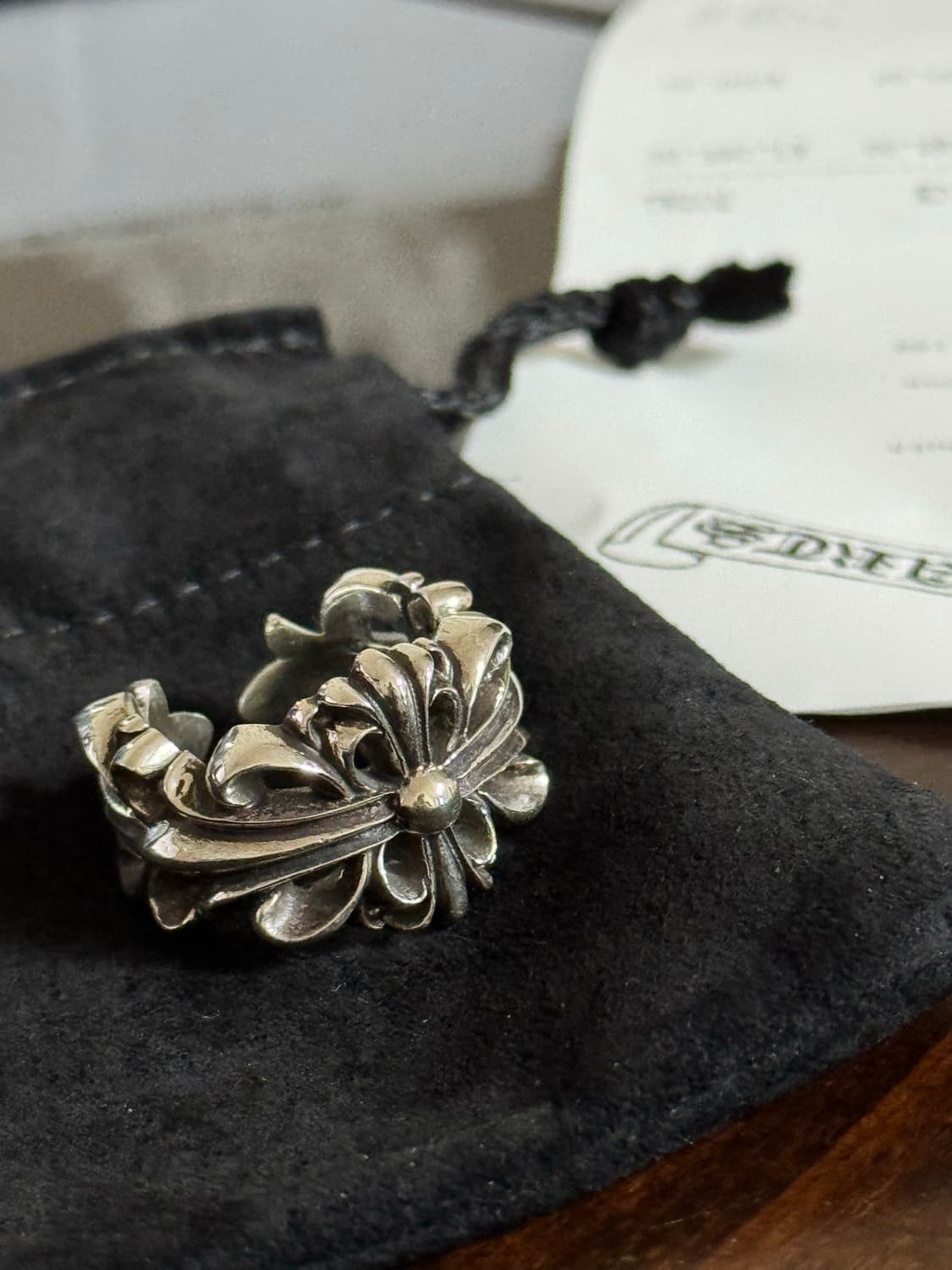 크롬하츠/ 더블 플로랄링/ US 9 상품이미지1