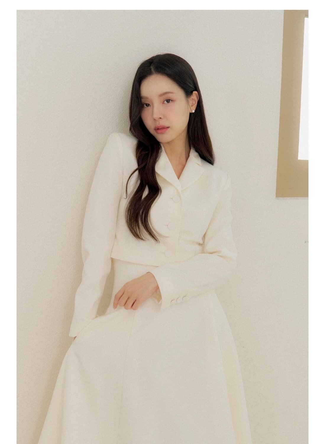 르로망 시그니처 크롭 자켓 상품이미지2