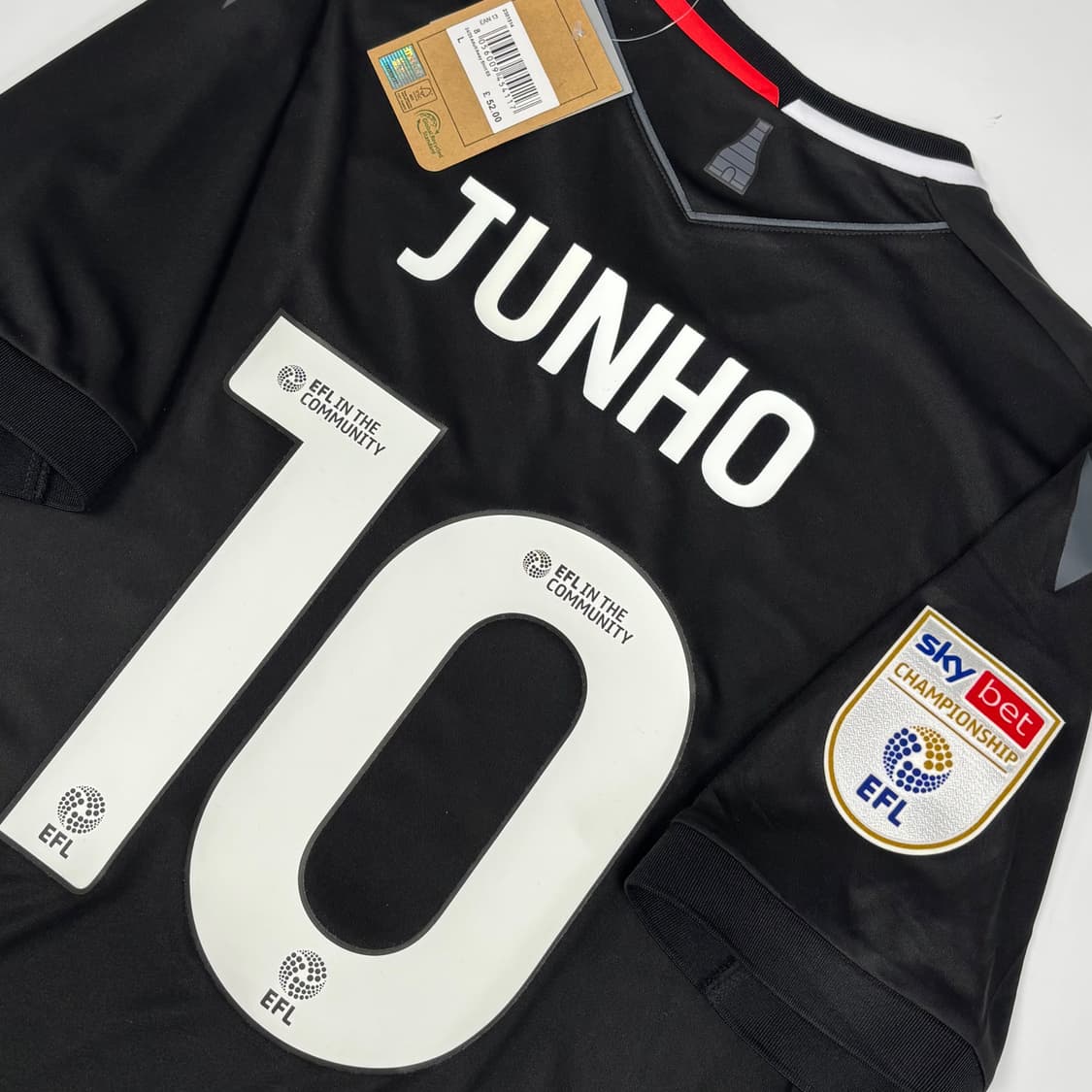 새상품 마크론 24 25 스토크 시티 어웨이 배준호 유니폼  상품이미지5