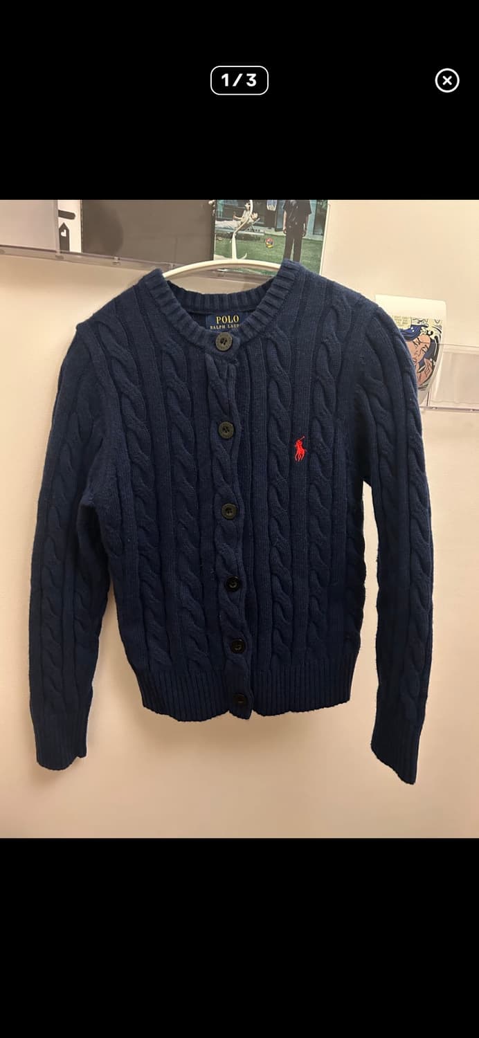 폴로 가디건 상품이미지1