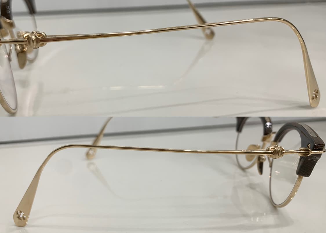 [48]크롬하츠 슬런트레딕션2 에보니우드 골드 안경 상품이미지7