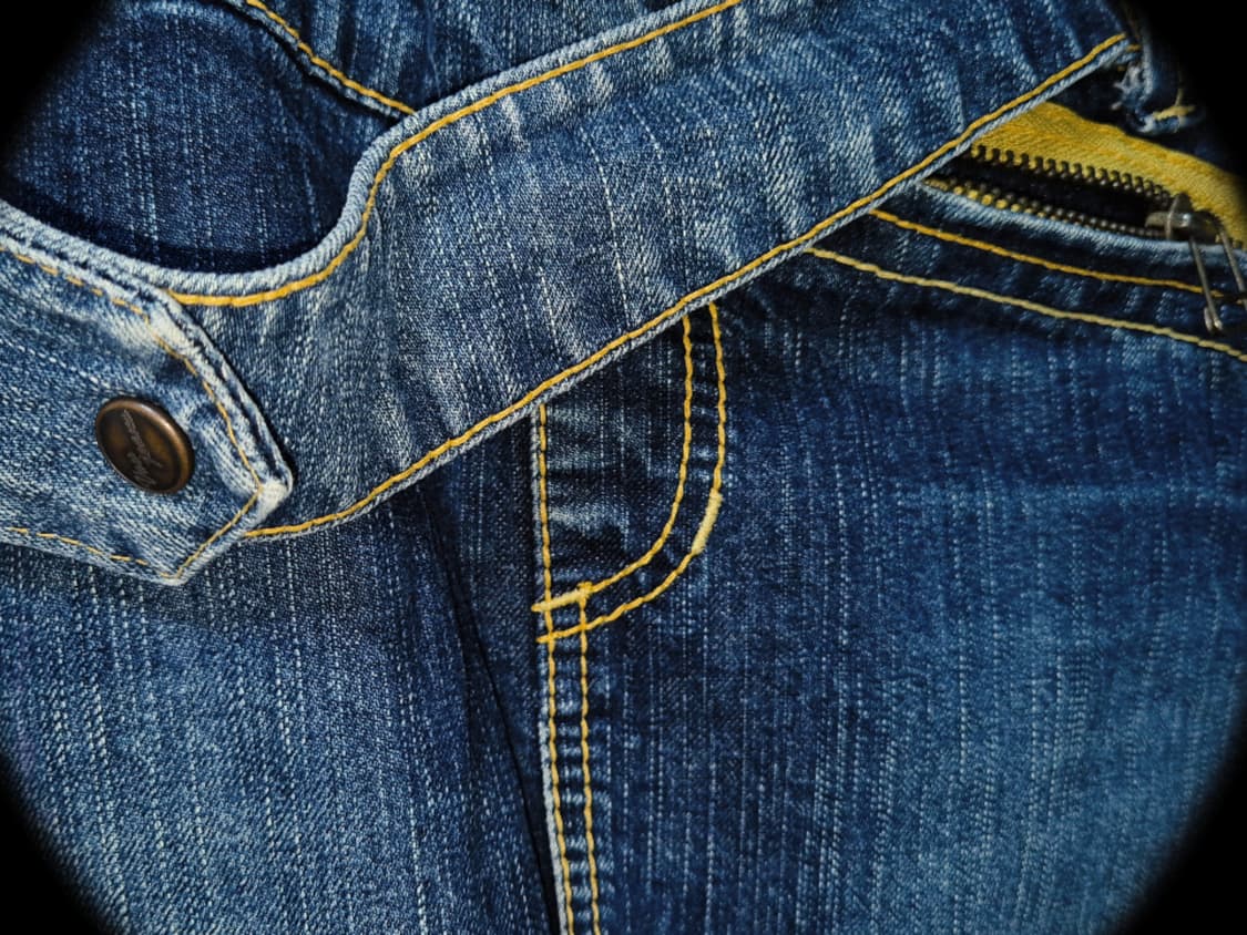 Vintage 01 Belt zipper denim mini Skirt 상품이미지2