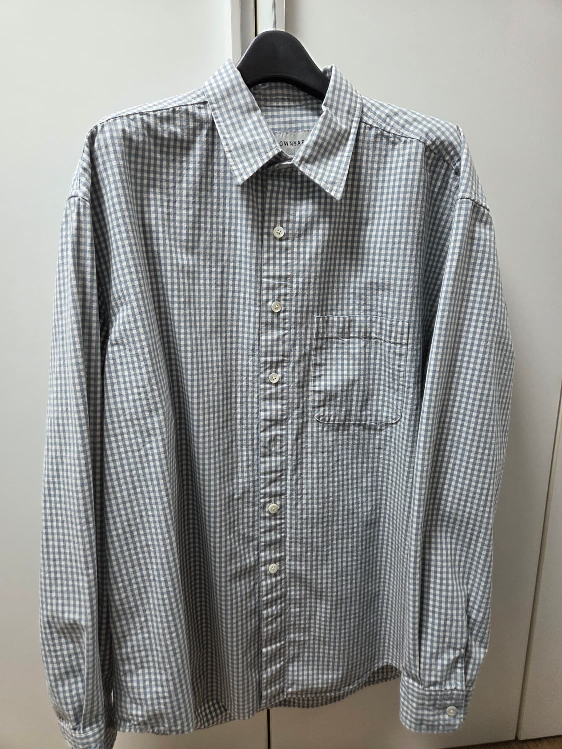 브라운야드  스테디셔츠 블루  새상품 상품이미지1