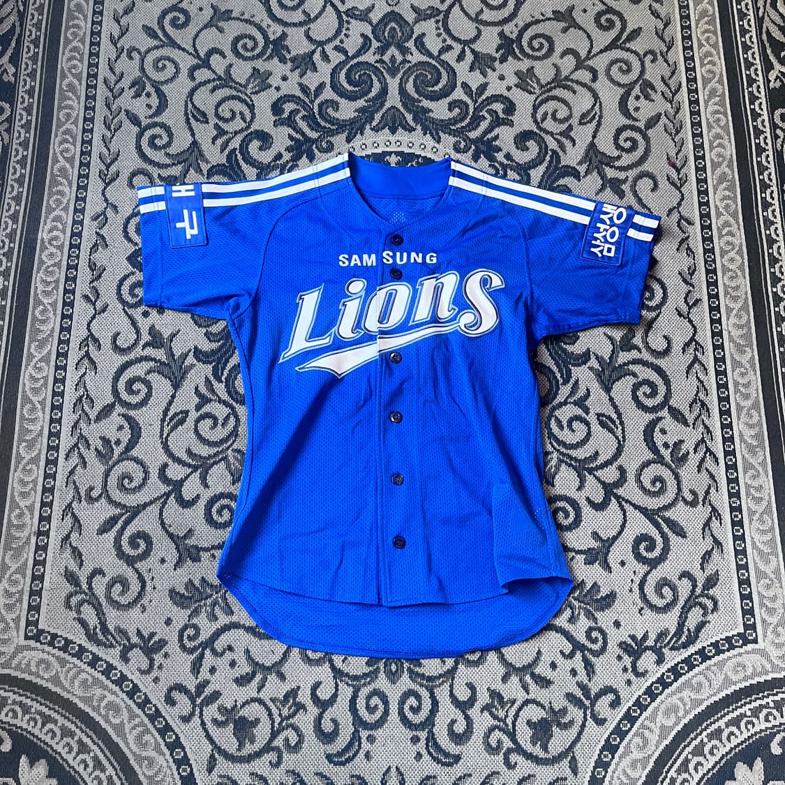 85 네포스 삼성라이온즈 왕조 이승엽 어웨이 유니폼/W2548 상품이미지1