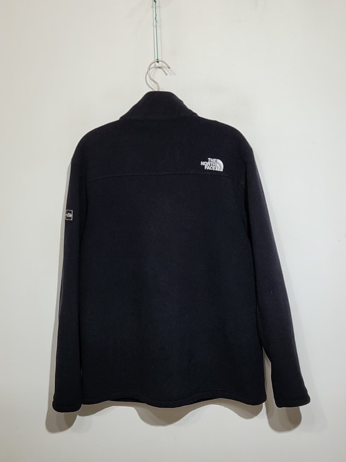 (L) 노스페이스 플리스 점퍼 블랙 후리스 자켓 안감털  상품이미지7