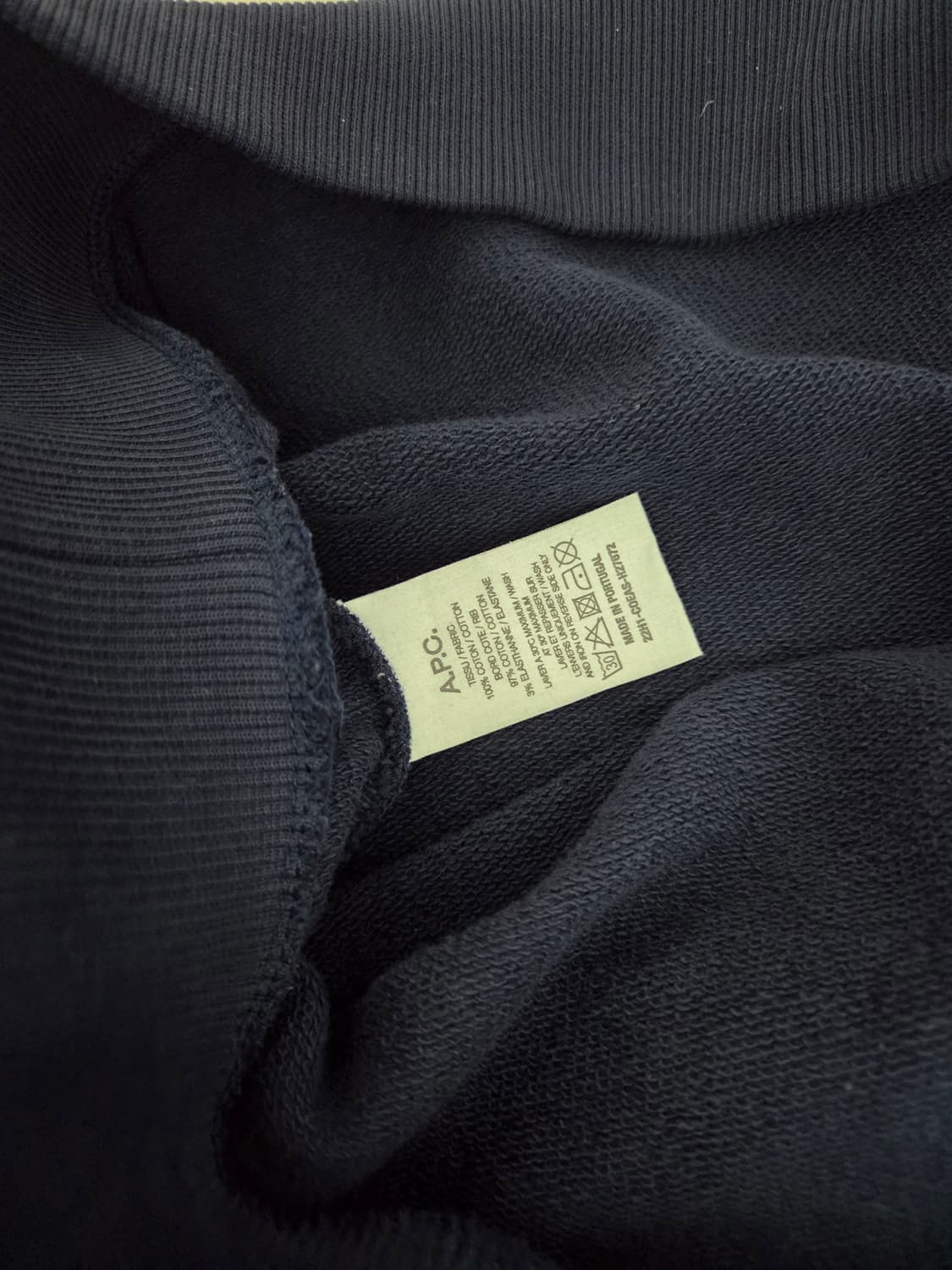 A.P.C. 네이비 후드티 상품이미지4