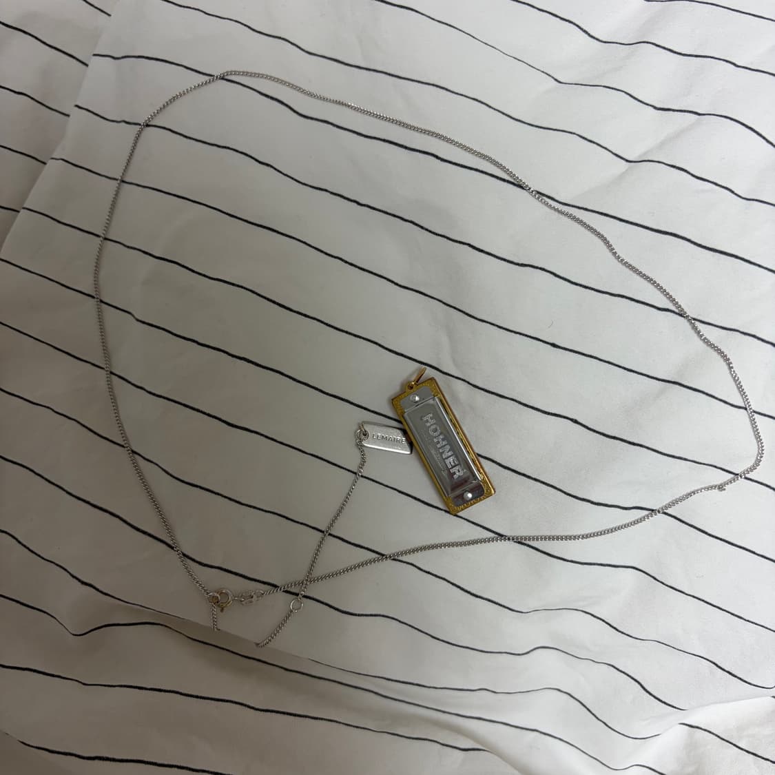 [OS] 르메르 하모니카 목걸이 상품이미지3