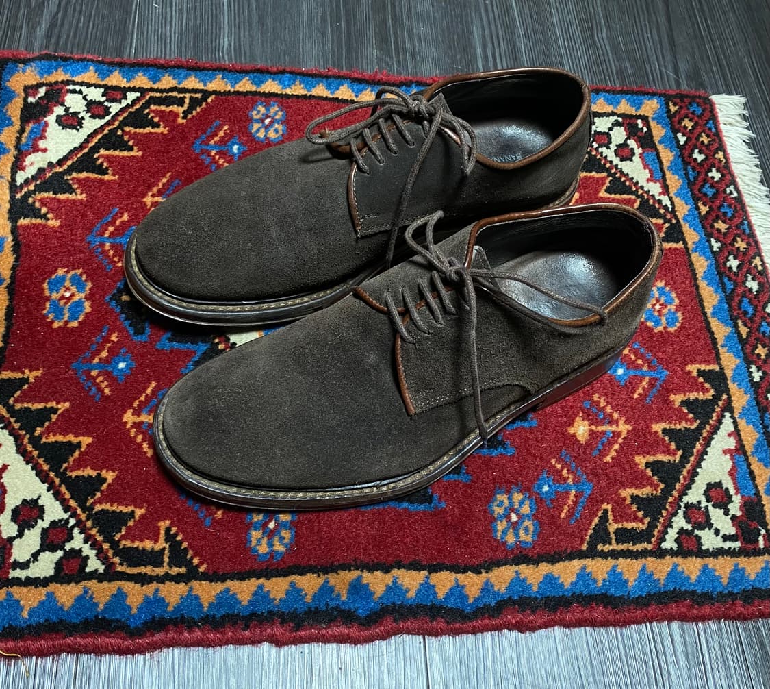 바나나리퍼블릭 핸드메이드 이태리 한정판 9  270 알든 rrl 더비 상품이미지3