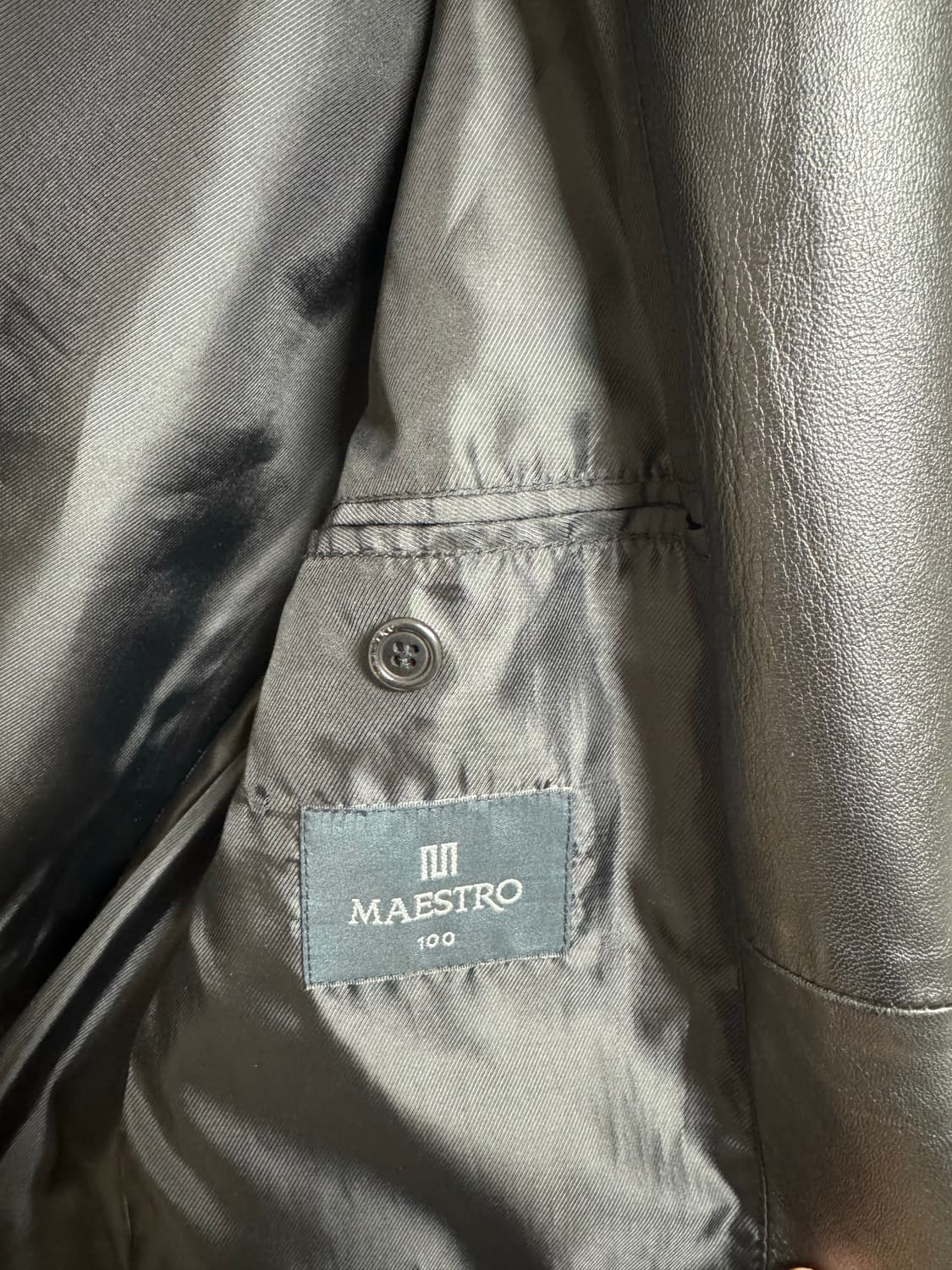 마에스트로 남성 양가죽 자켓 100 상품이미지4