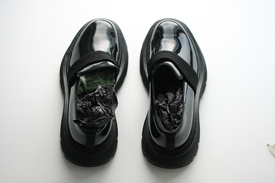 알렉산더 맥퀸 alexander mcqueen 블랙 구두 로퍼 새상품 상품이미지6
