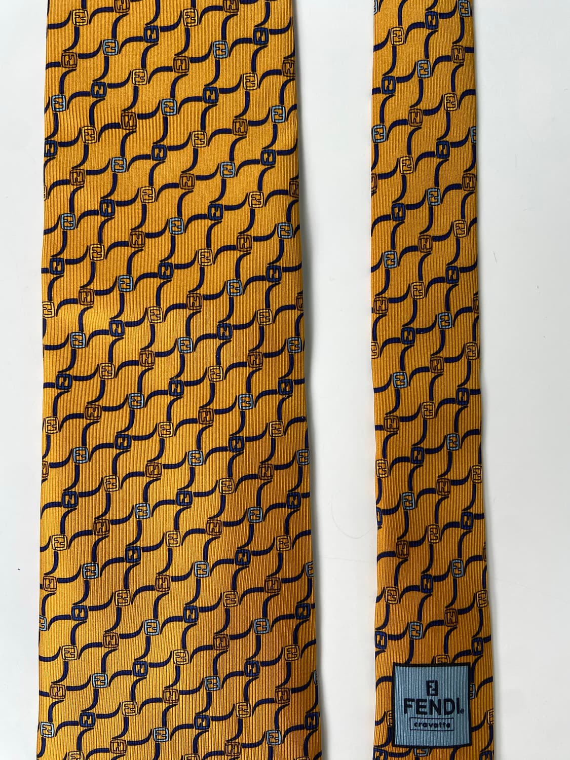 펜디(FENDI) 모노그램 명품 정품 넥타이 상품이미지8
