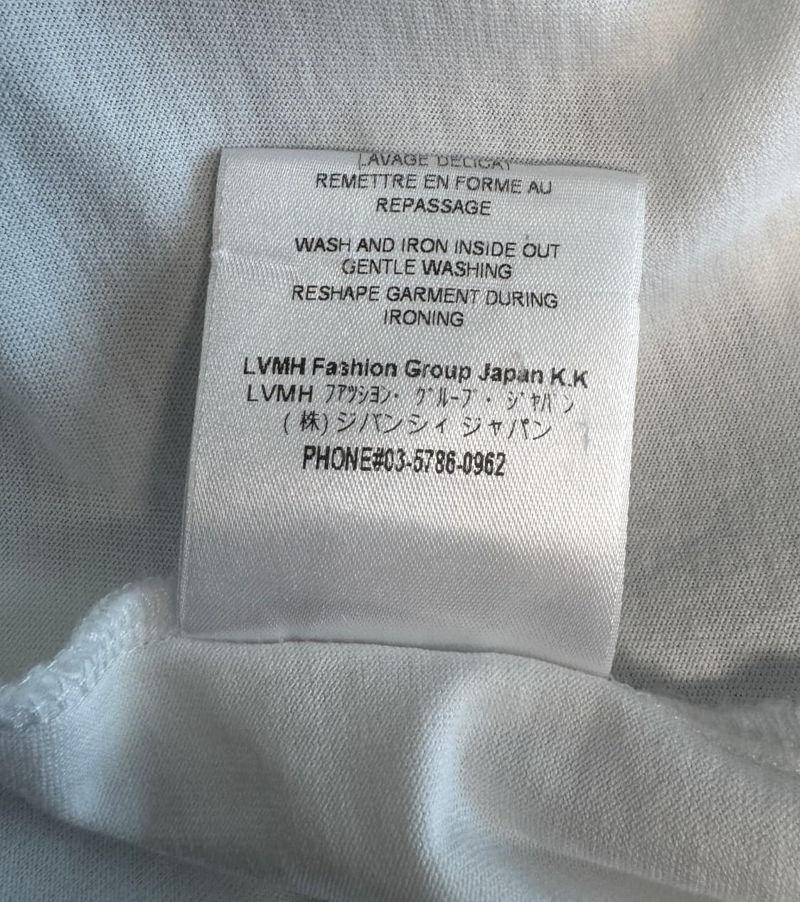 GIVENCHY 지방시 크랙 로고 오버사이즈 화이트 반팔 티셔츠 XS 상품이미지6