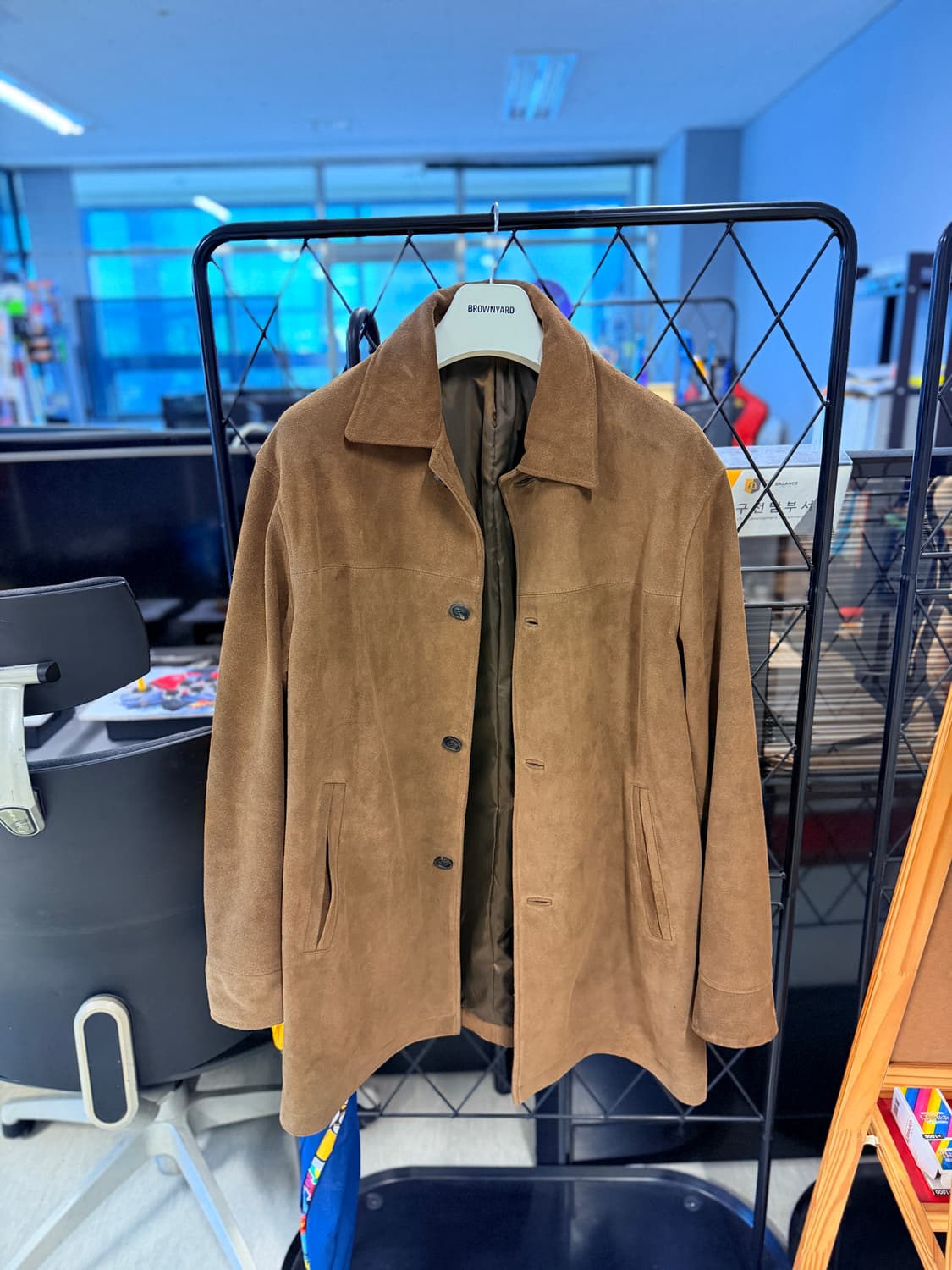 25fw 쿠어 스웨이드 카코트  상품이미지2