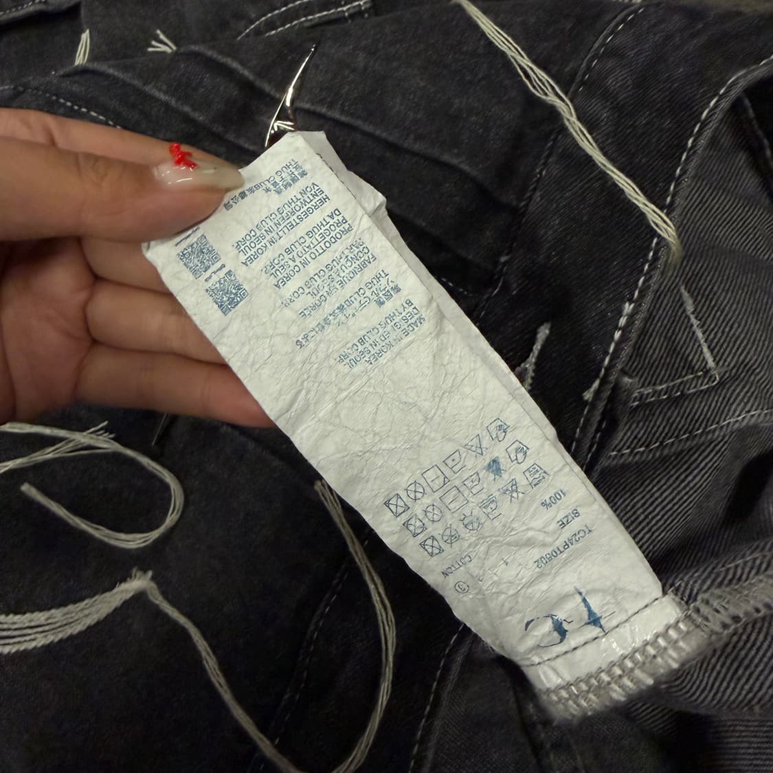 [정품/3] 떠그클럽 트라이벌 트리 데님 떠그 자켓 상품이미지6