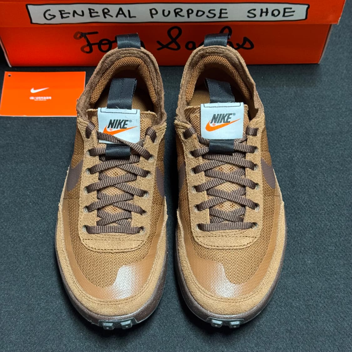 [235] 나이키 x 톰 삭스 제너럴 퍼포즈 슈 브라운 상품이미지2