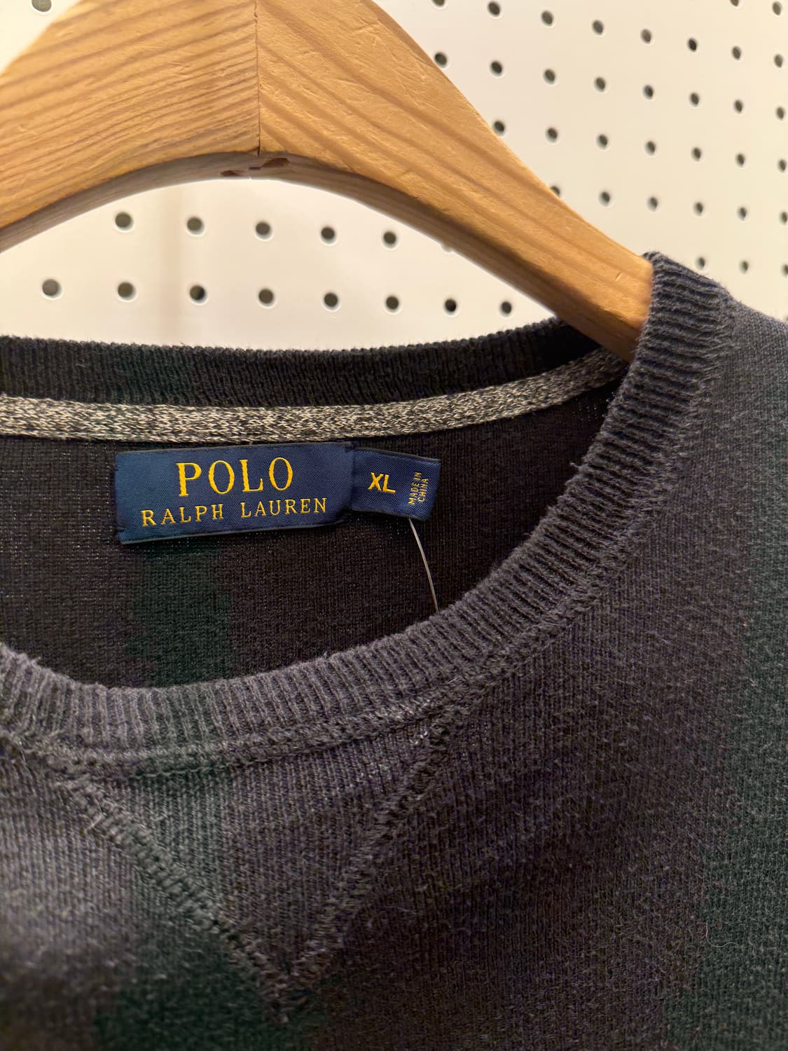 폴로 랄프 로렌 원포인트 크루넥 니트 U468 상품이미지4