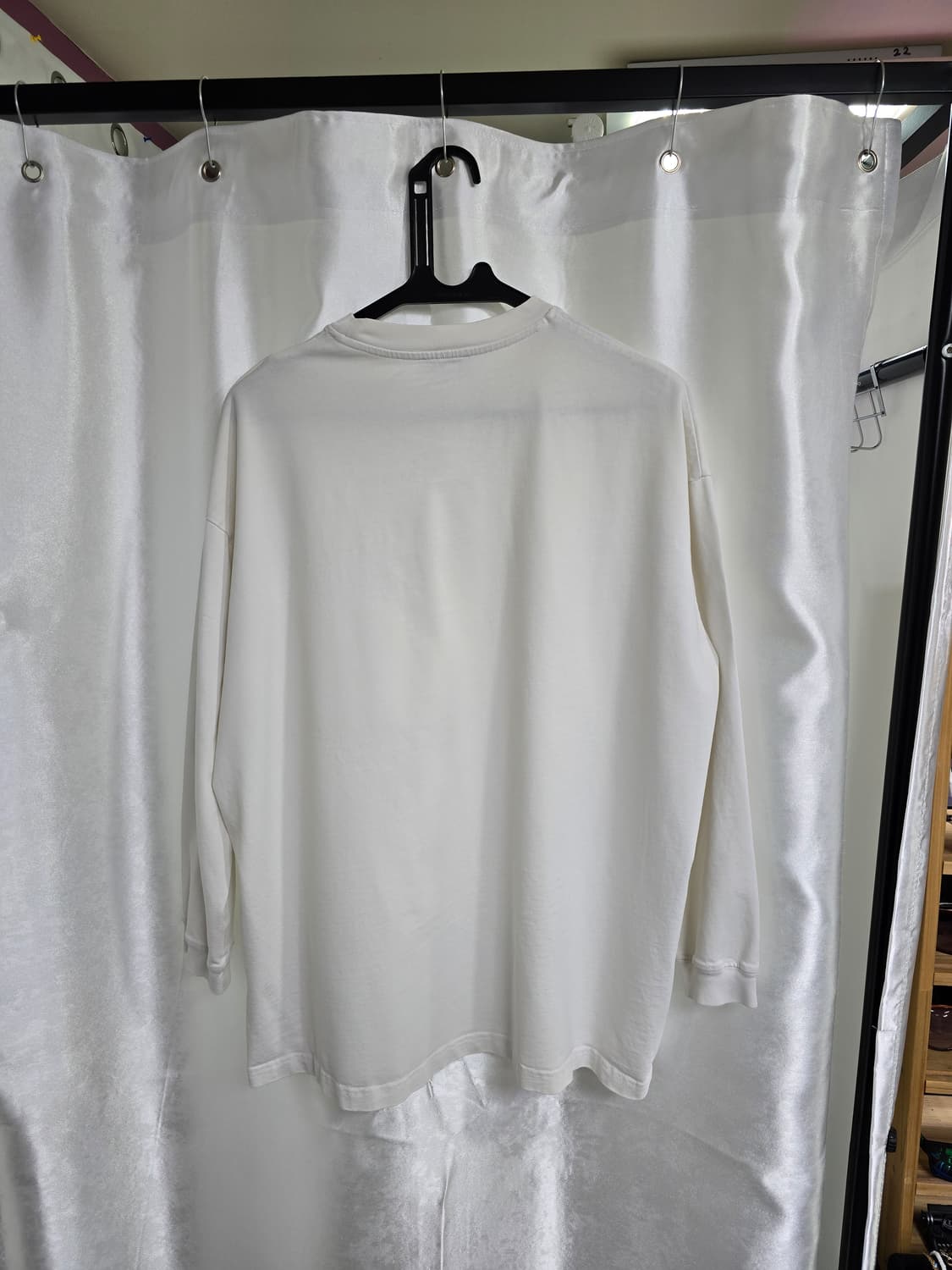 COS 흰색 긴팔 티셔츠 (1453) 상품이미지2