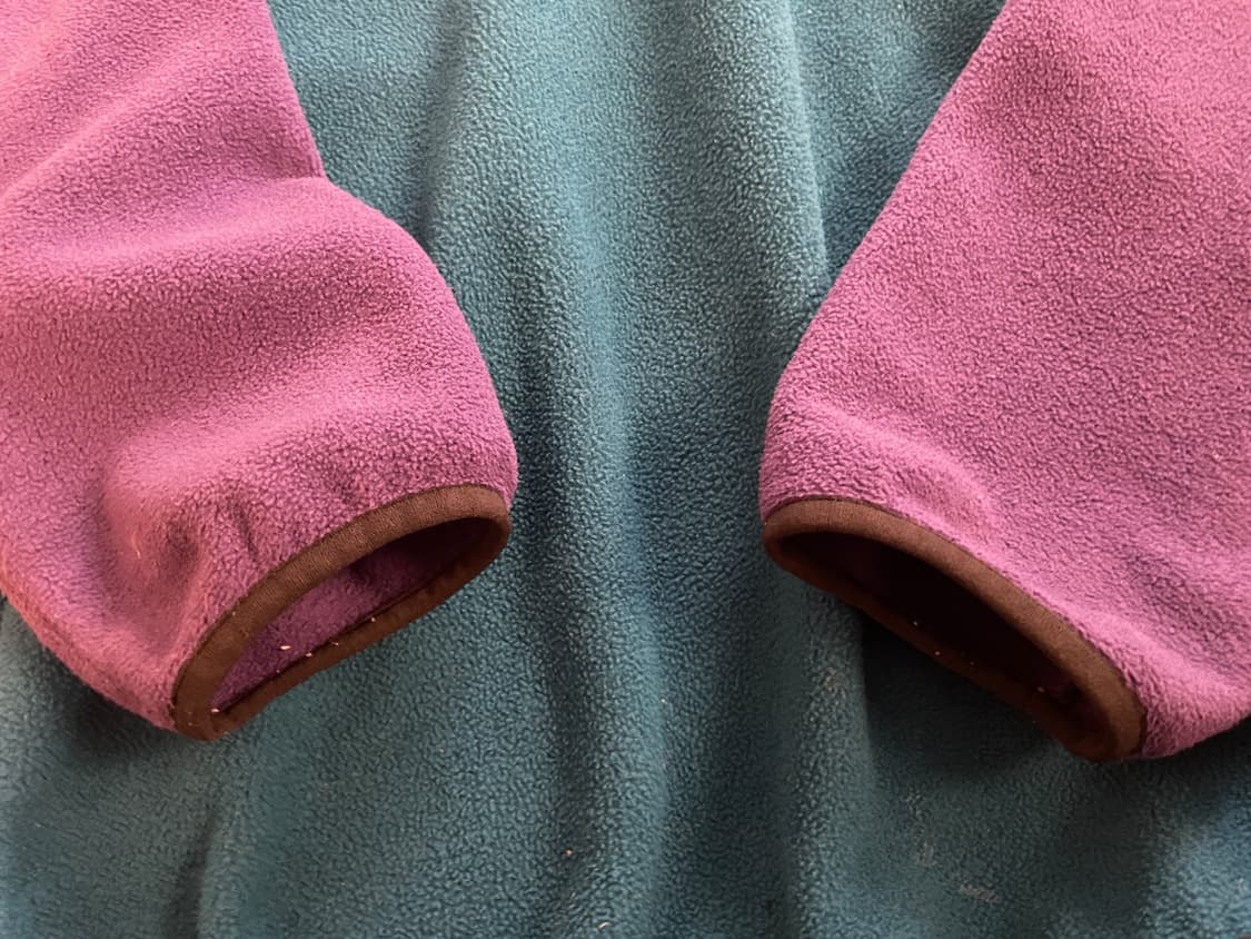 95FW 파타고니아 빈티지 신칠라 스냅-T 퍼플 터쿼이즈 플리스 상품이미지3